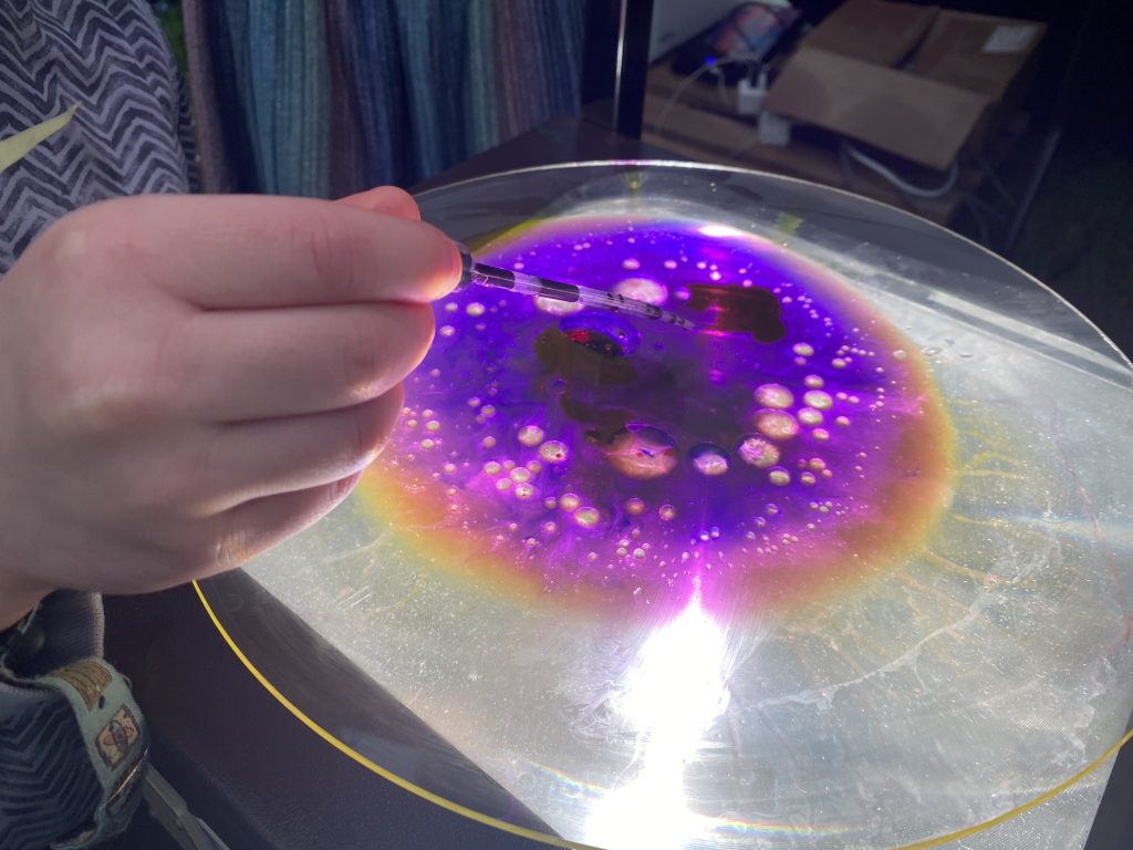 Liquid Light Marbling Workshop