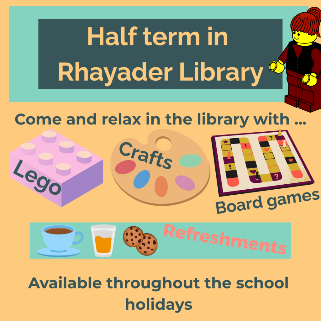 Half term in Rhayader Library