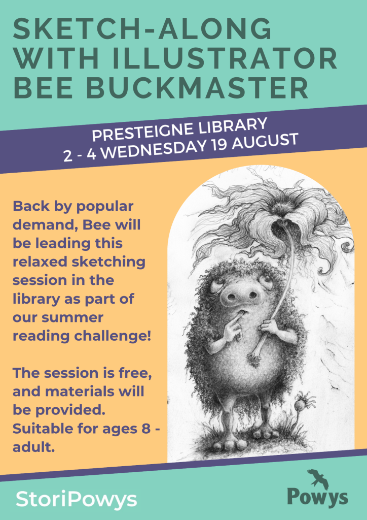 Sketch-along with Illustrator Bee Buckmaster