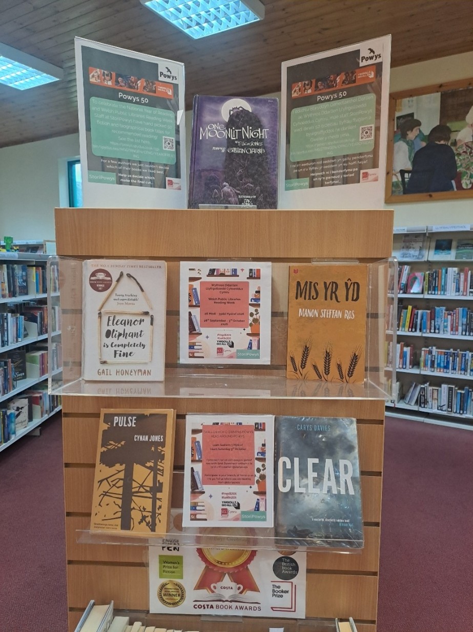 Powys goes all in with the National Year of Reading and Welsh Public Libraries Reading Week